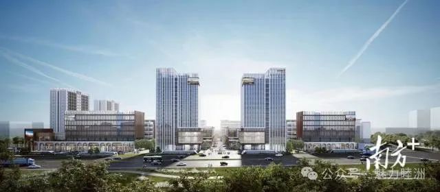 中星储能智谷项目效果图。 图片