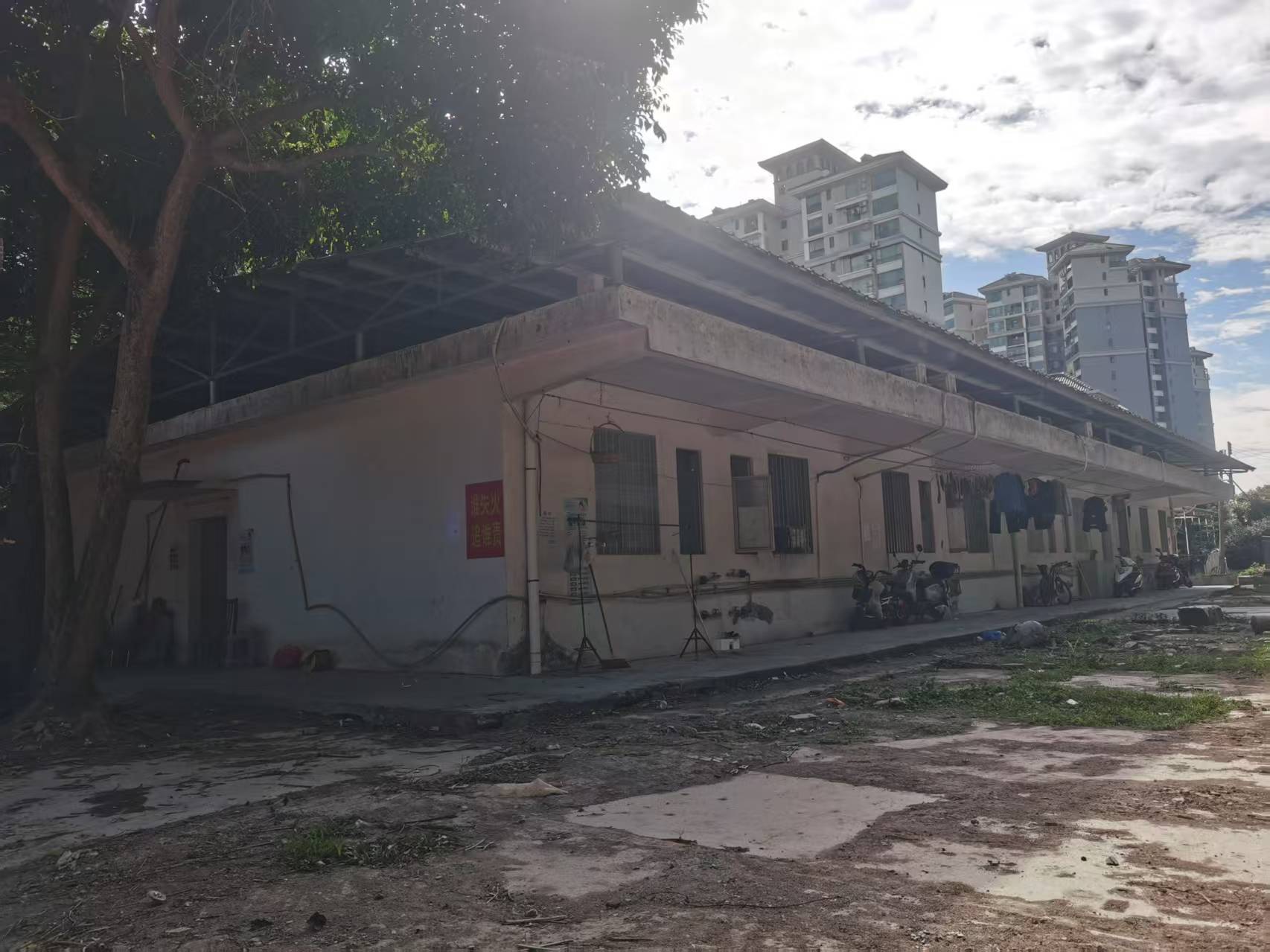 违法建设拆除前